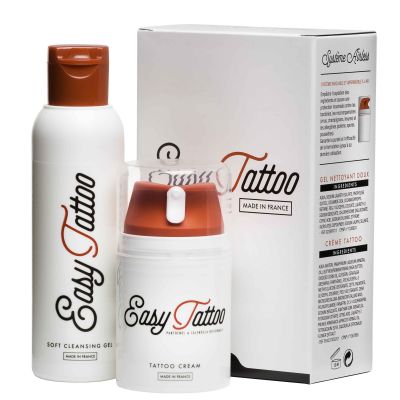 EASYTATTOO CREAM + CLEANSING GEL SET