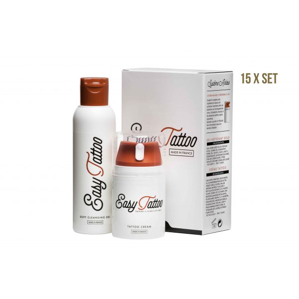 EASYTATTOO CREAM + CLEANSING GEL SET