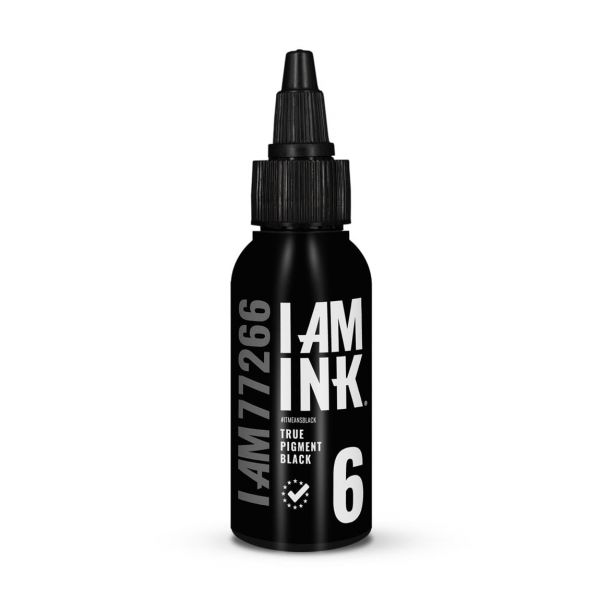 TETOVÁLÓ FESTÉK I AM INK - TRUE PIGMENT BLACK #6